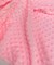 Baby Pink Minky Dot Fabric by the Yard, 60" Wide Ultra-Soft Plush Minky Fabric for Baby Blankets, Nursery Decor, Plush Toys & Sewing
